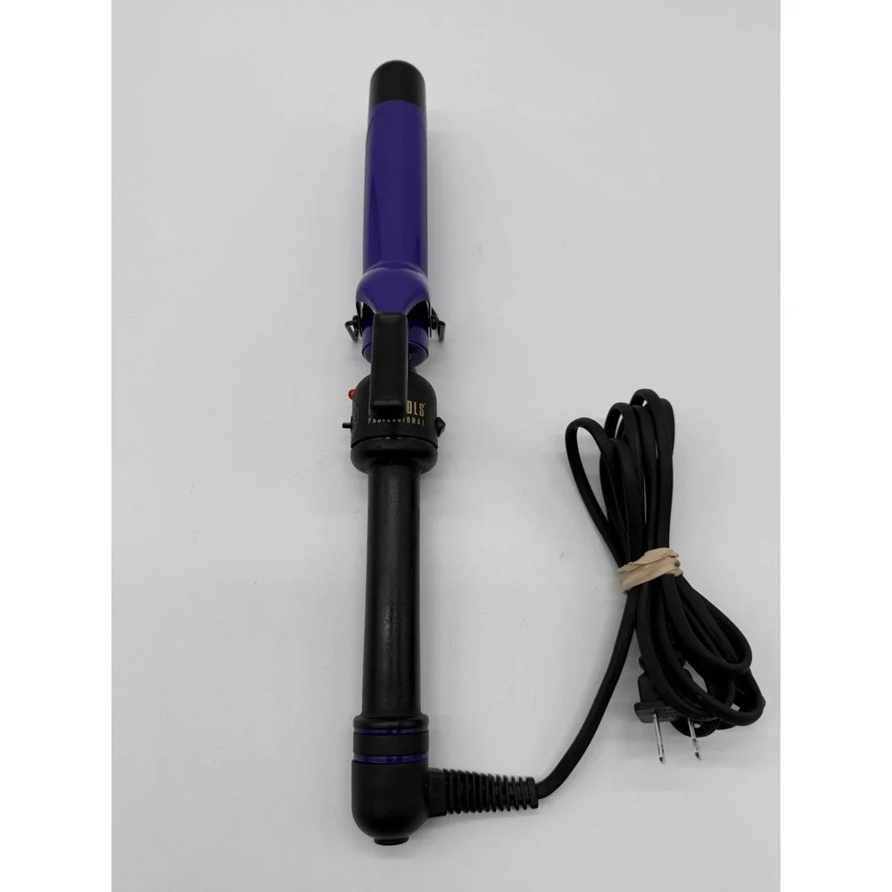 Hot Tools Professional Curling Iron Purple Excellent Ceramic 1.25 In